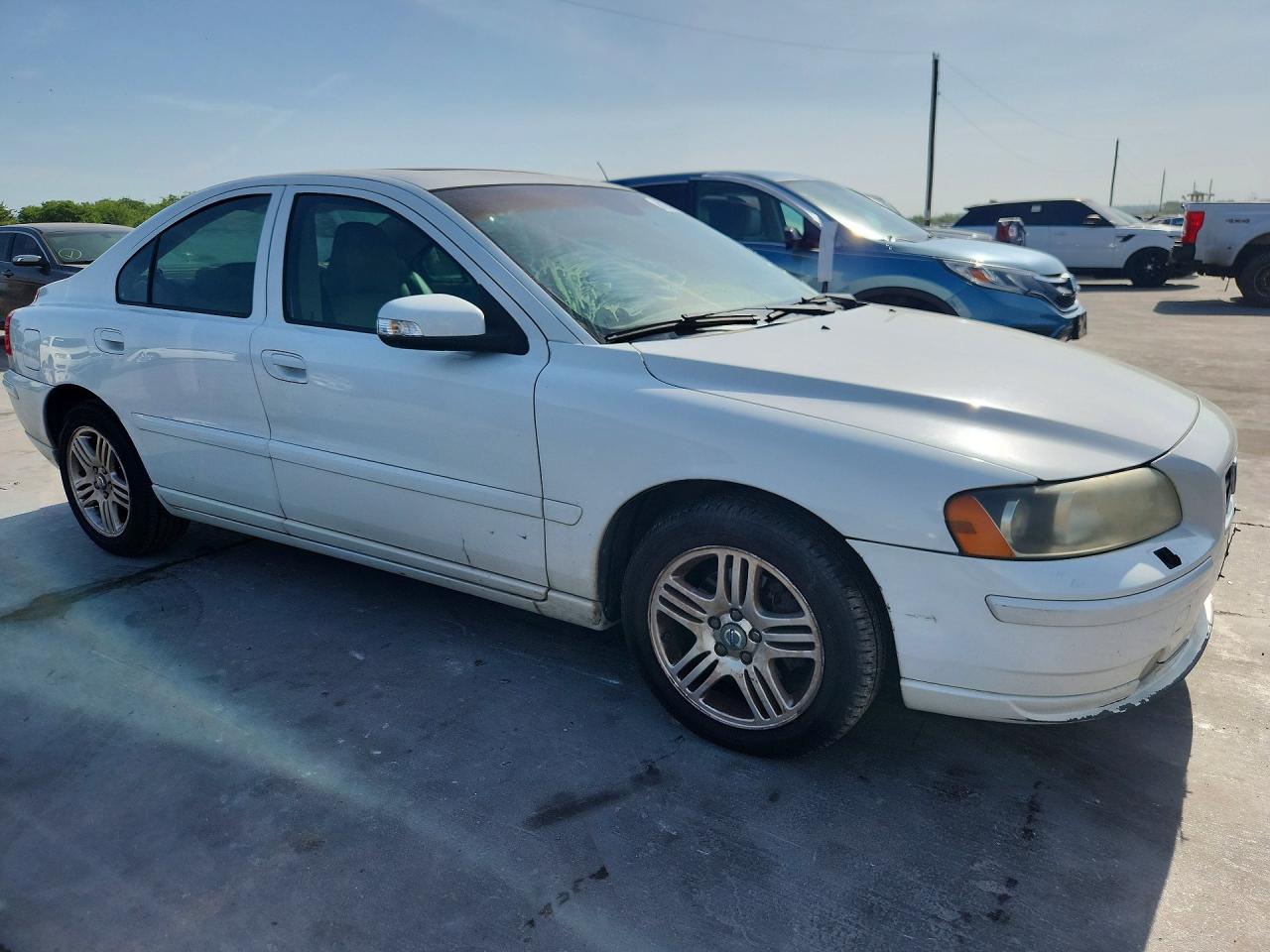 2008 Volvo S60 2.5t Белый vin: YV1RS592782676541