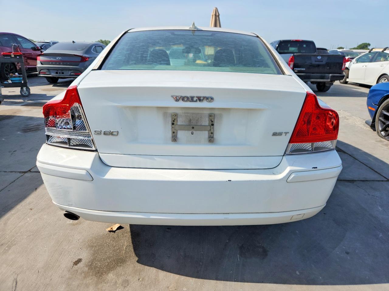 2008 Volvo S60 2.5t Белый vin: YV1RS592782676541