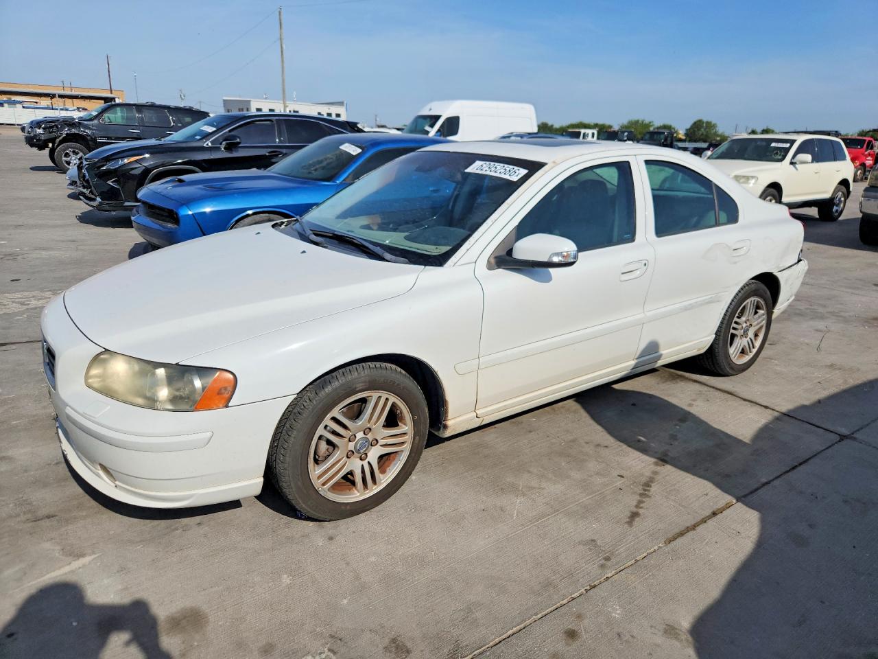 2008 Volvo S60 2.5t Белый vin: YV1RS592782676541