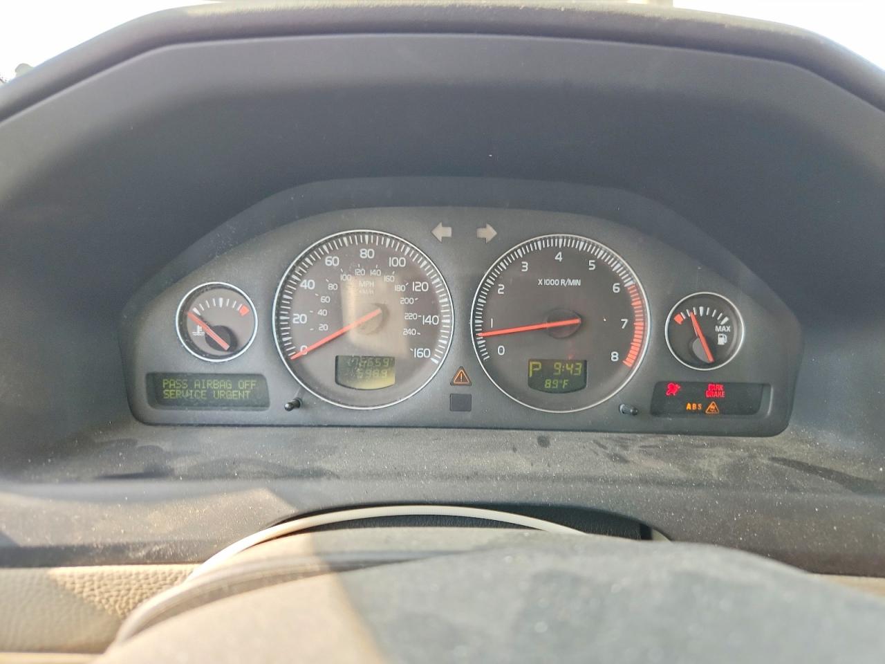 2008 Volvo S60 2.5t Белый vin: YV1RS592782676541