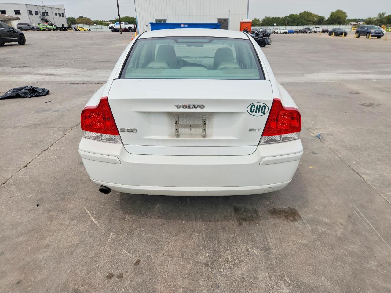 2008 Volvo S60 2.5t White vin: YV1RS592782689709