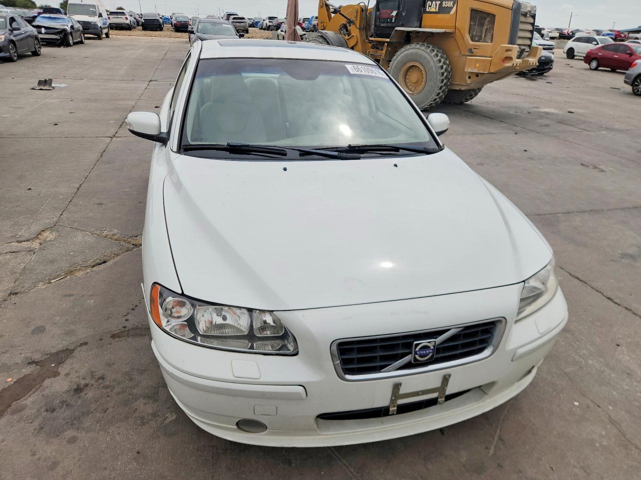 2008 Volvo S60 2.5t White vin: YV1RS592782689709