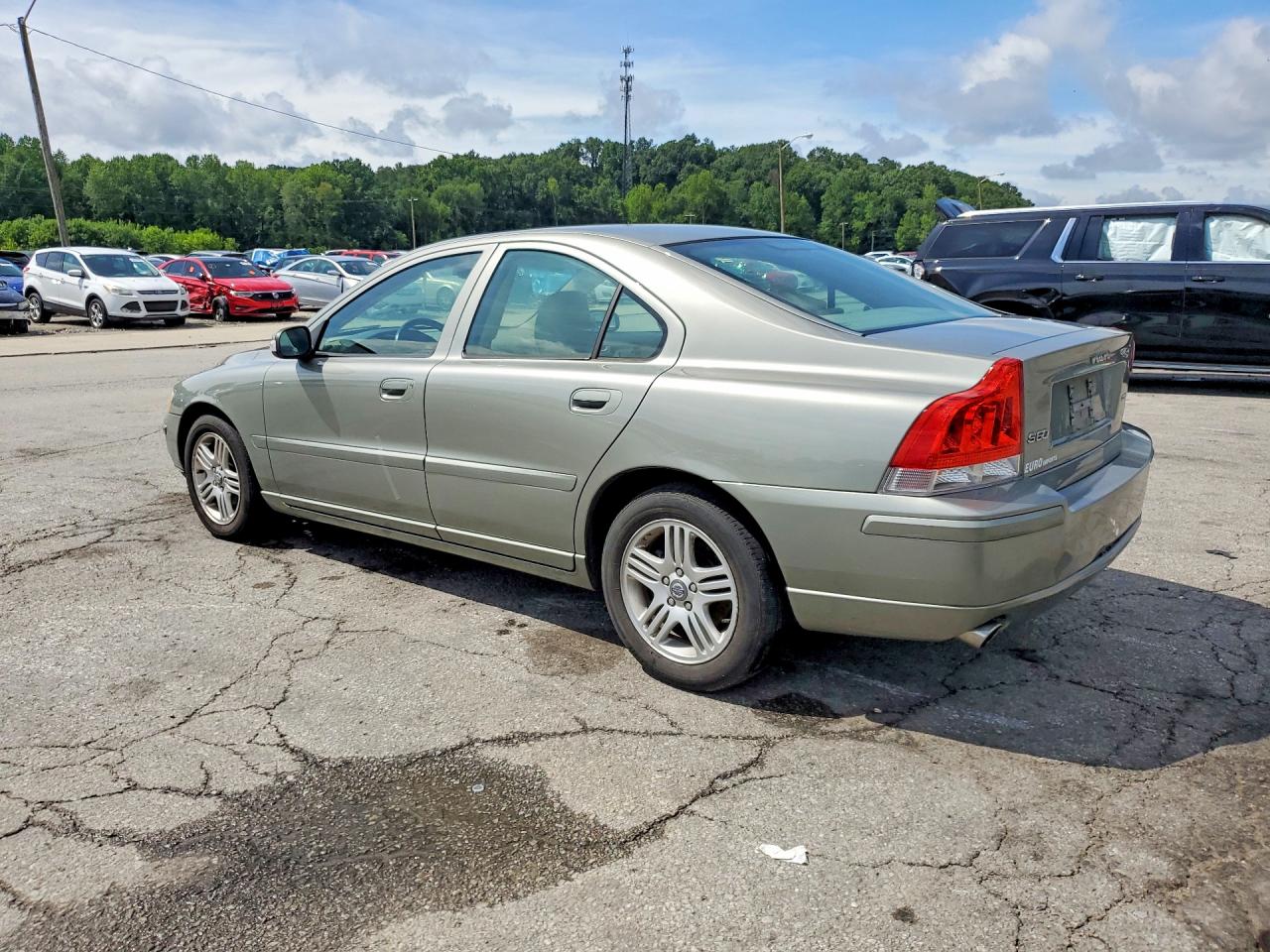 2008 Volvo S60 2.5t Silver vin: YV1RS592782701020