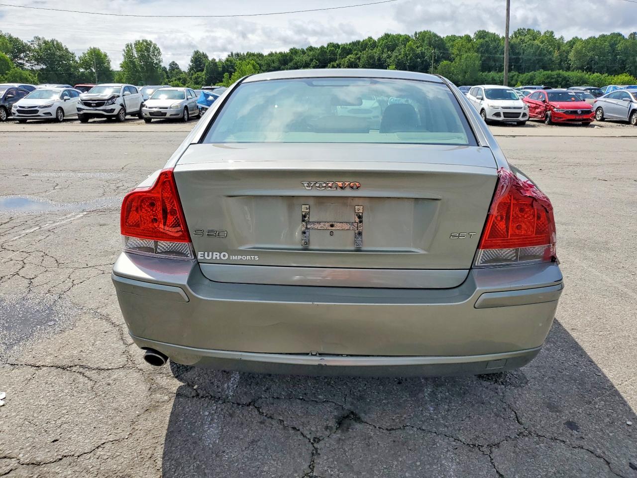 2008 Volvo S60 2.5t Silver vin: YV1RS592782701020