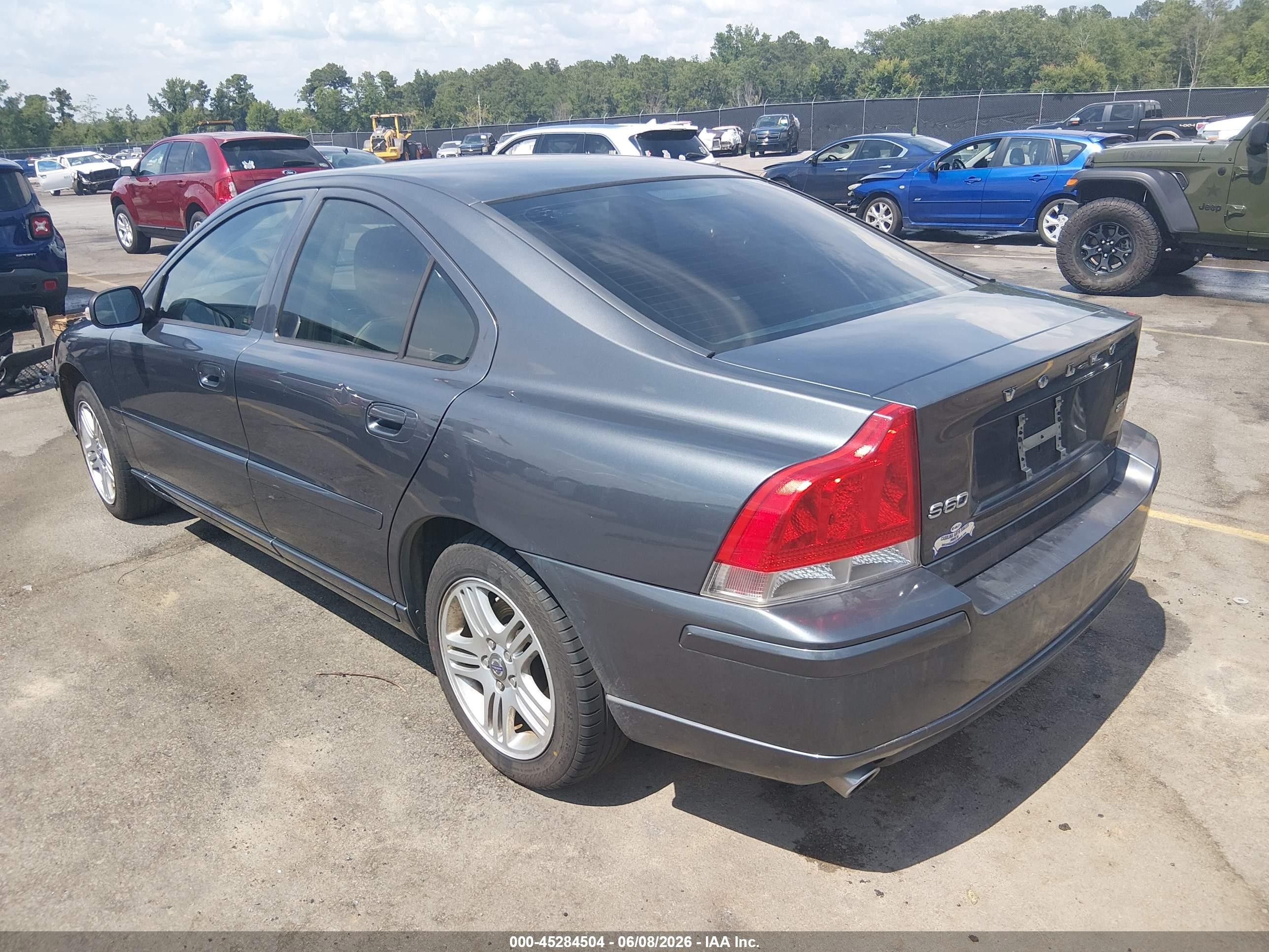 2009 Volvo S60 2.5t/2.5t Special Edition Серый vin: YV1RS592792736044