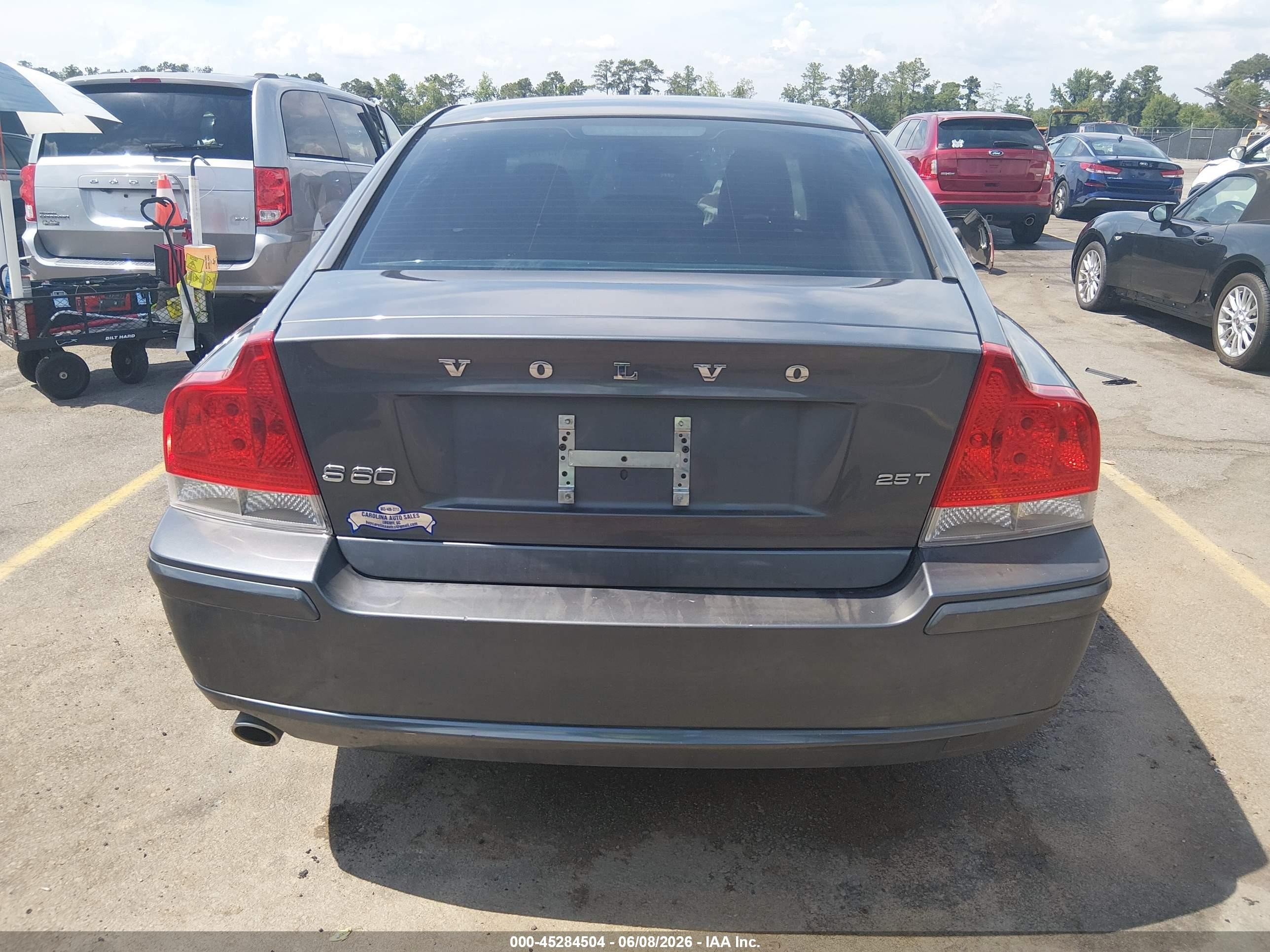 2009 Volvo S60 2.5t/2.5t Special Edition Серый vin: YV1RS592792736044