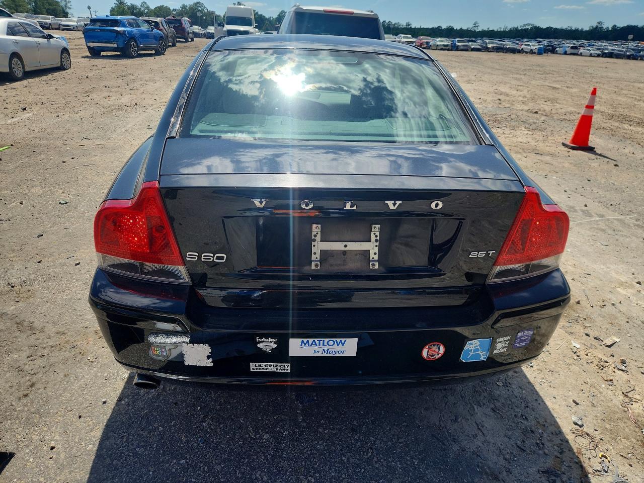 2009 Volvo S60 2.5t Black vin: YV1RS592792736500