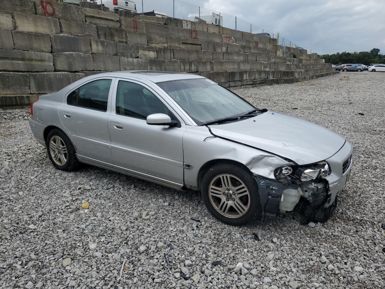 2005 Volvo S60 2.5t Silver vin: YV1RS592852471225