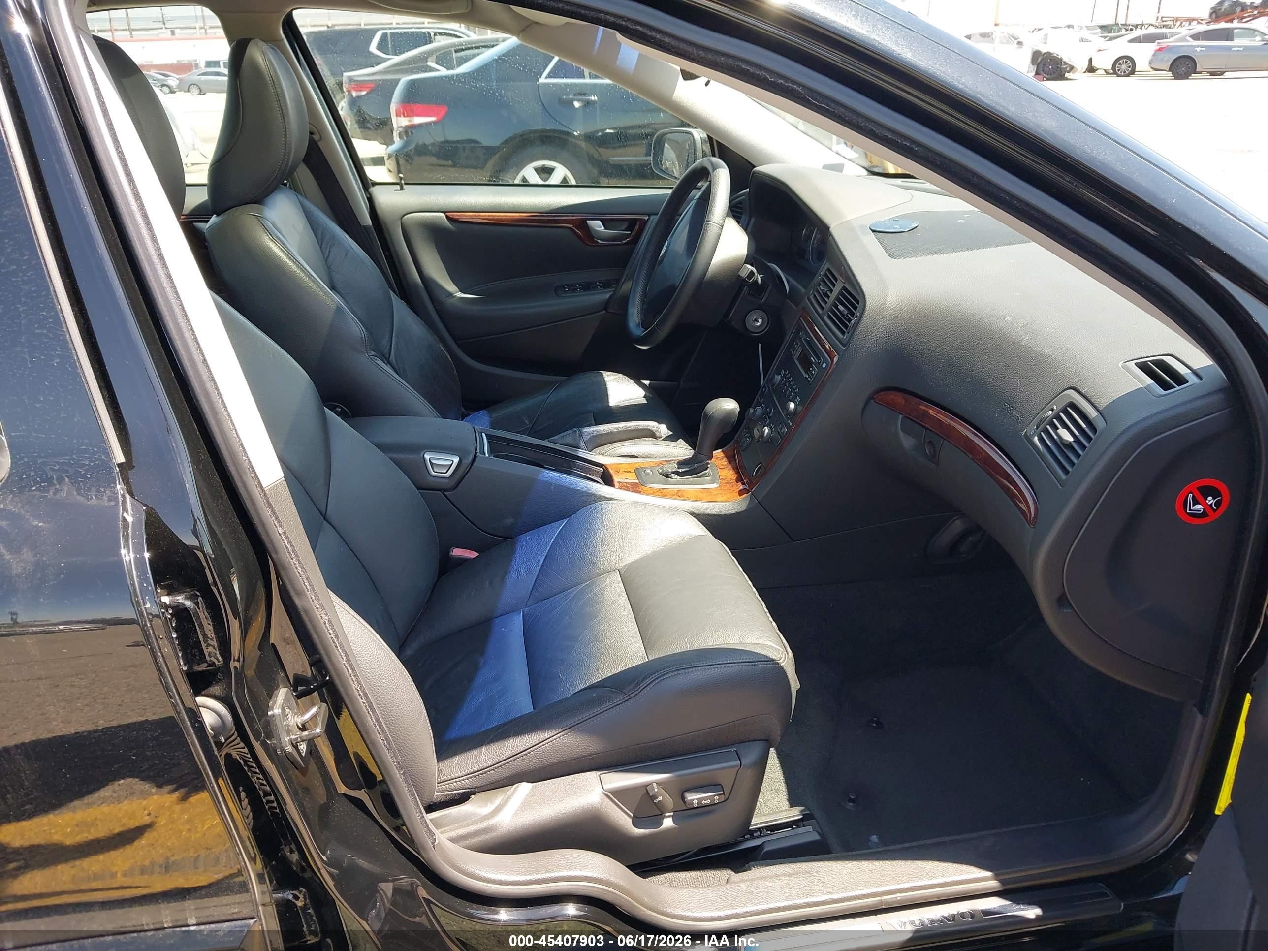 2006 Volvo S60 2.5t Black vin: YV1RS592862543431