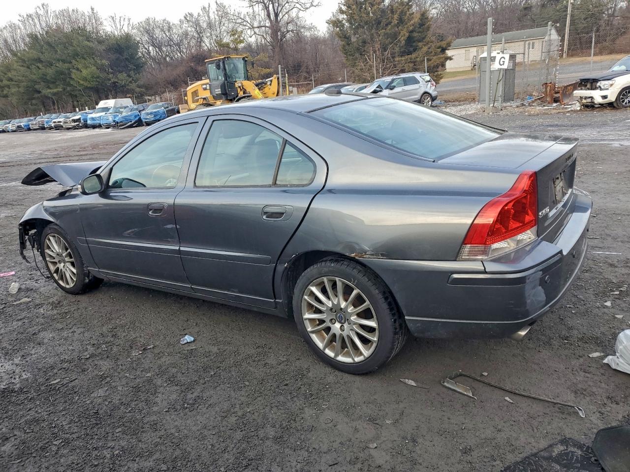 2008 Volv S60 2.5t Gray vin: YV1RS592882672773