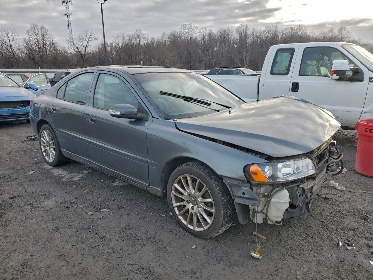 2008 Volv S60 2.5t Gray vin: YV1RS592882672773