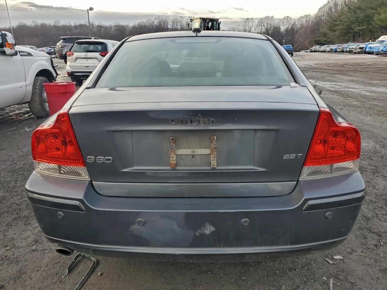 2008 Volv S60 2.5t Gray vin: YV1RS592882672773