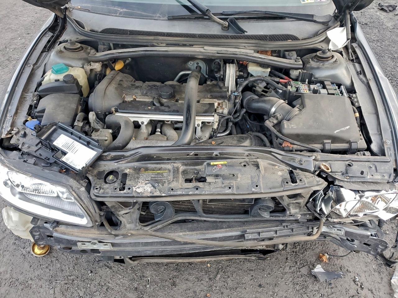 2008 Volv S60 2.5t Gray vin: YV1RS592882672773