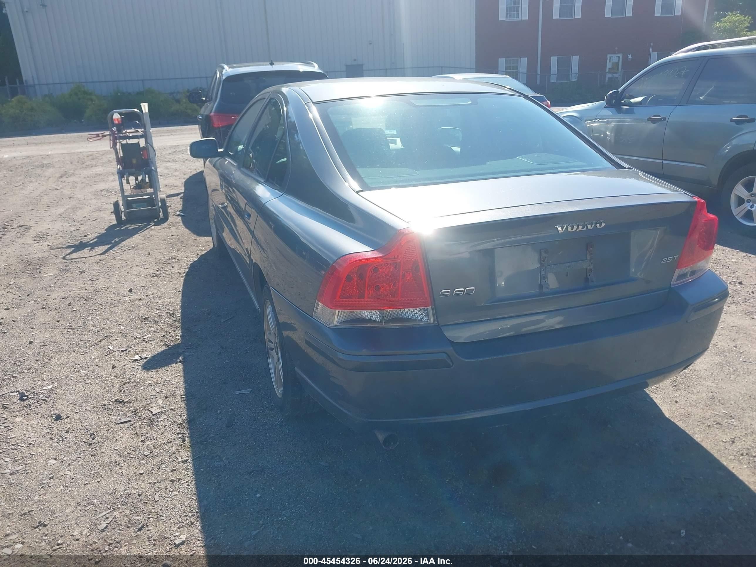 2007 Volvo S60 2.5t Gray vin: YV1RS592972603539