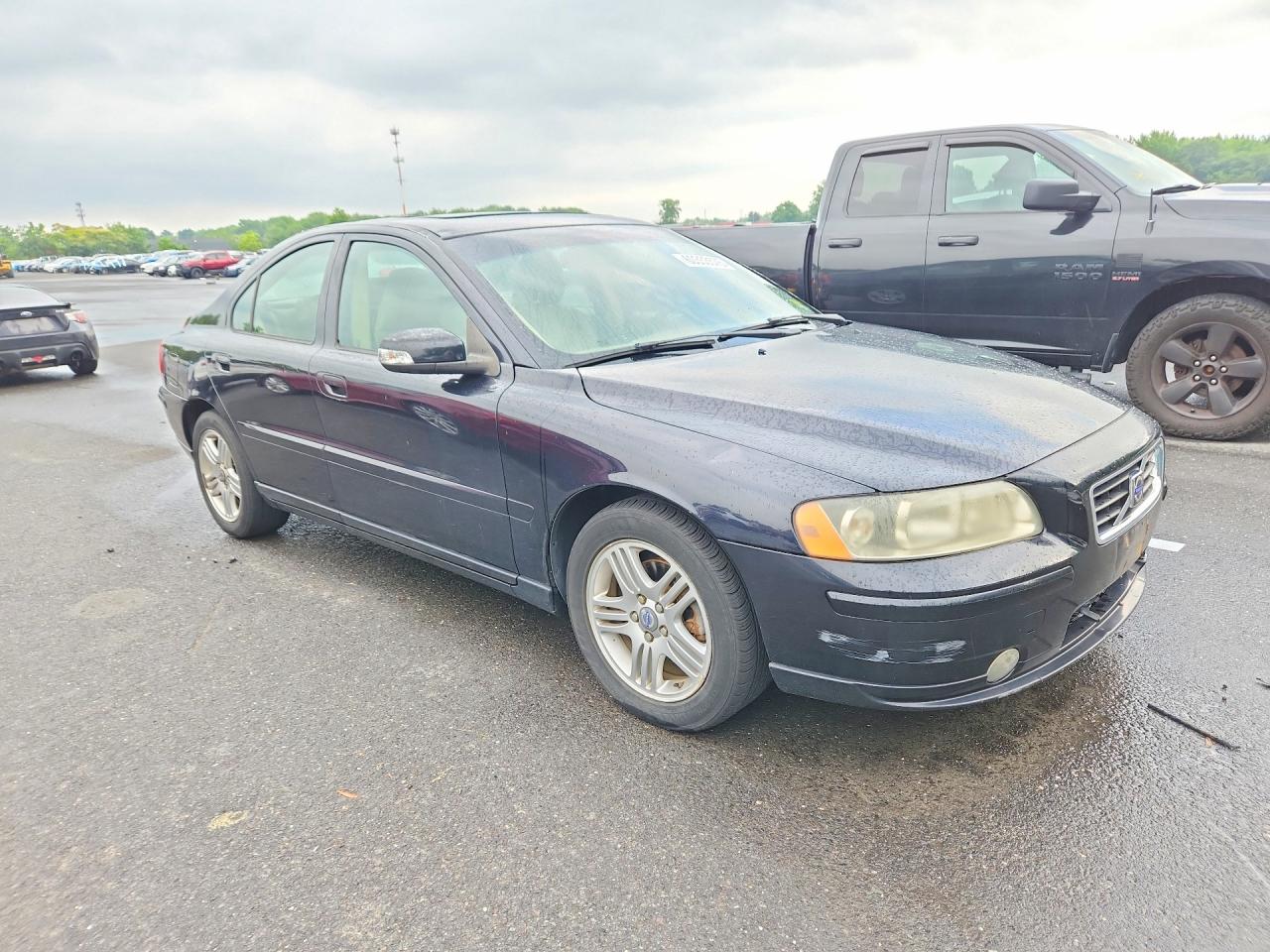 2007 Volvo S60 2.4t Синий vin: YV1RS592972639781