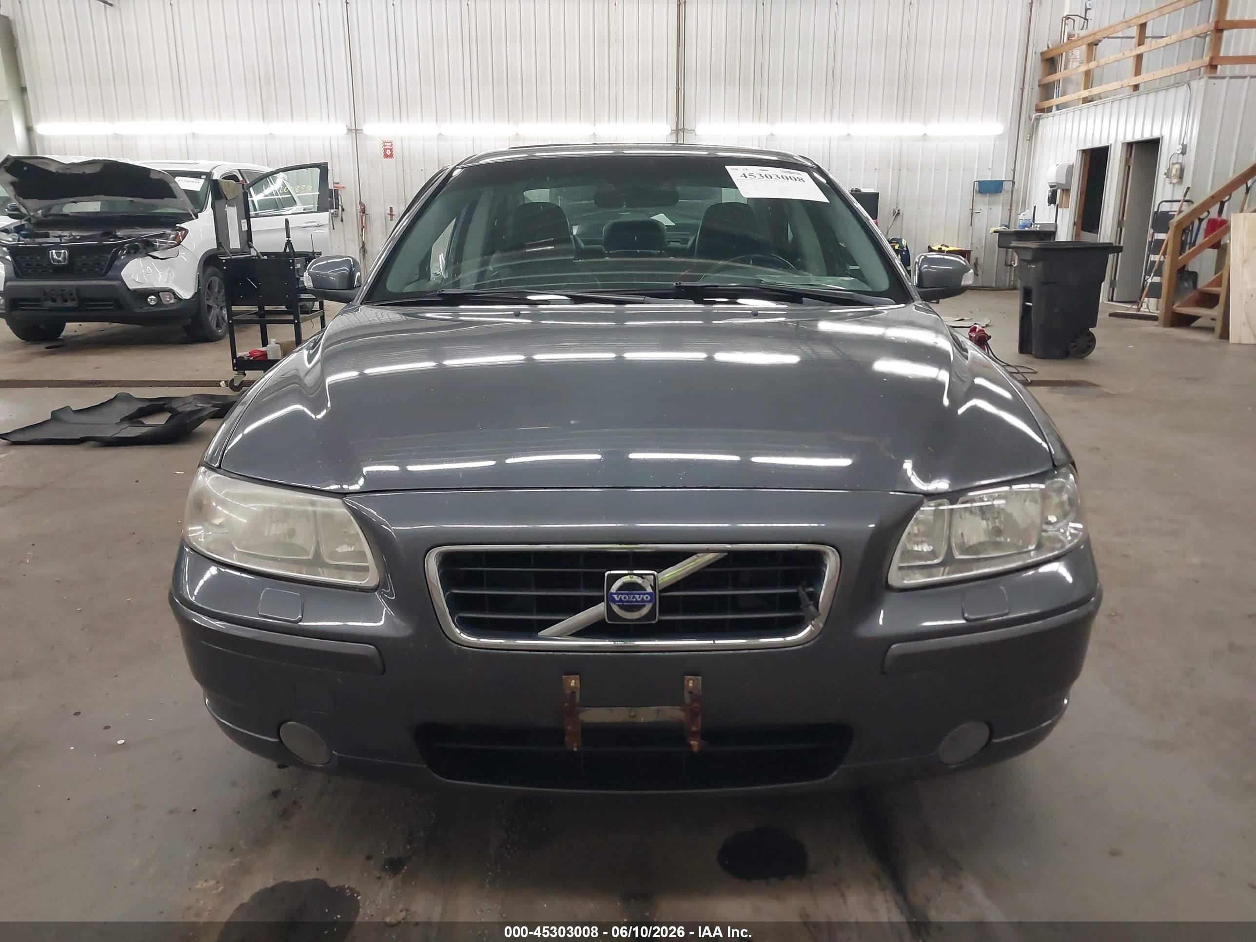 2008 Volvo S60 2.5t/2.5t W/snrf Light Blue vin: YV1RS592982673172