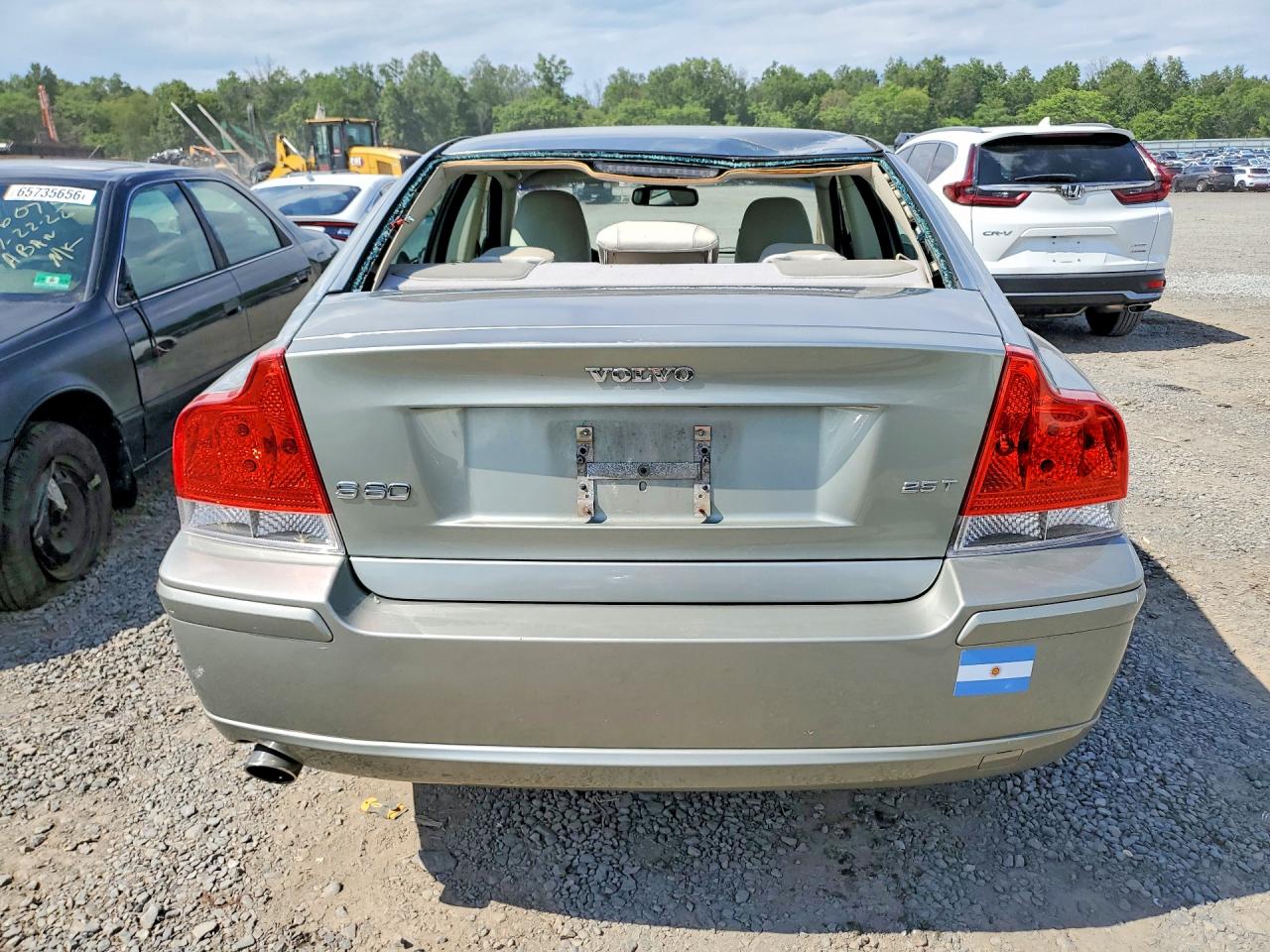 2006 Volvo S60 2.5t Gray vin: YV1RS592X62541048