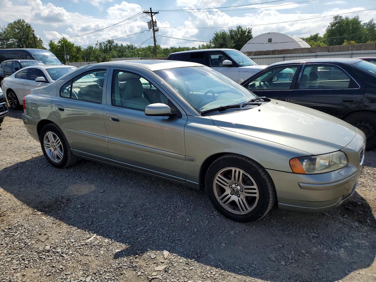 2006 Volvo S60 2.5t Gray vin: YV1RS592X62541048