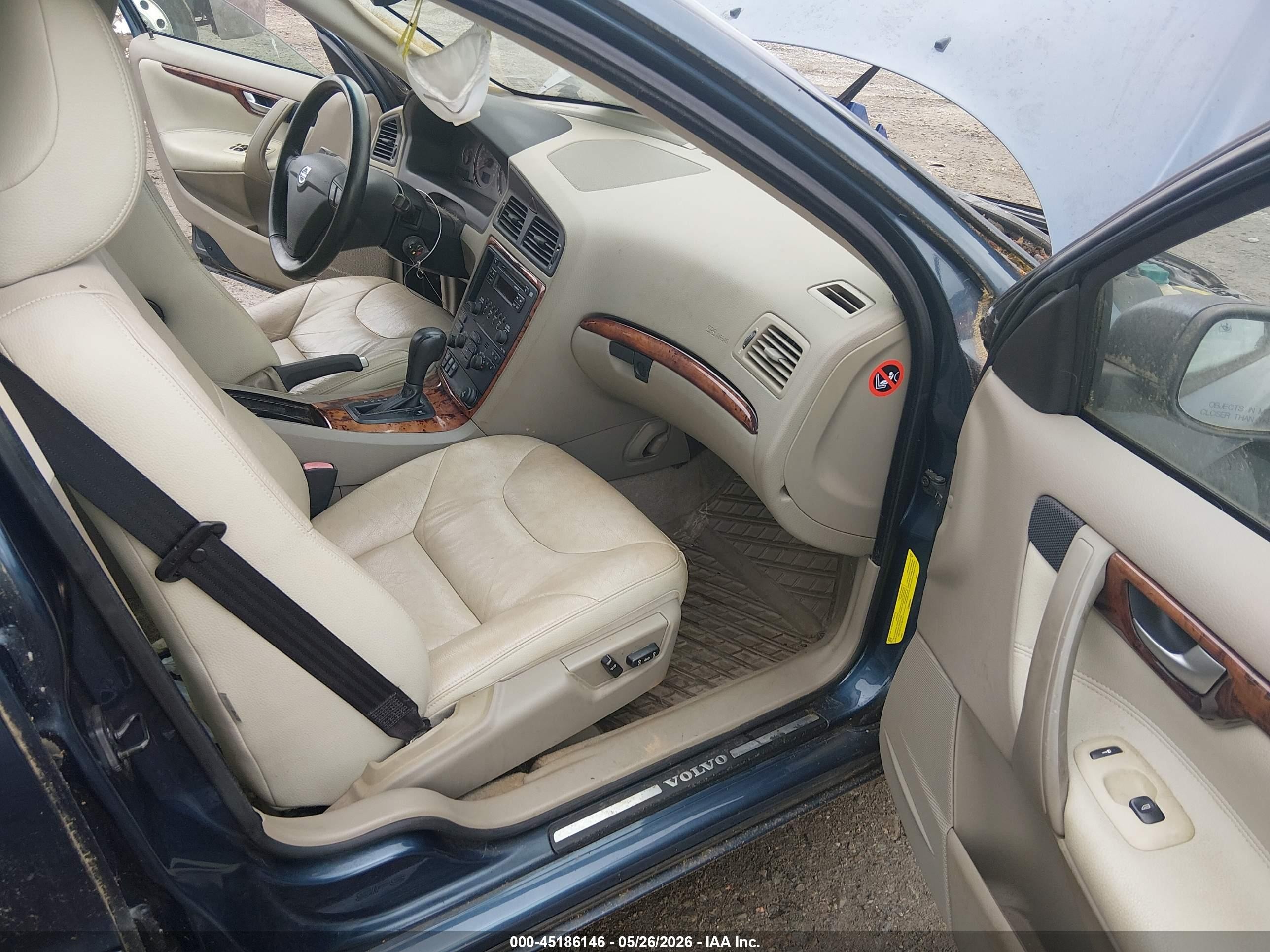 2006 Volvo S60 2.5t Blue vin: YV1RS592X62545780