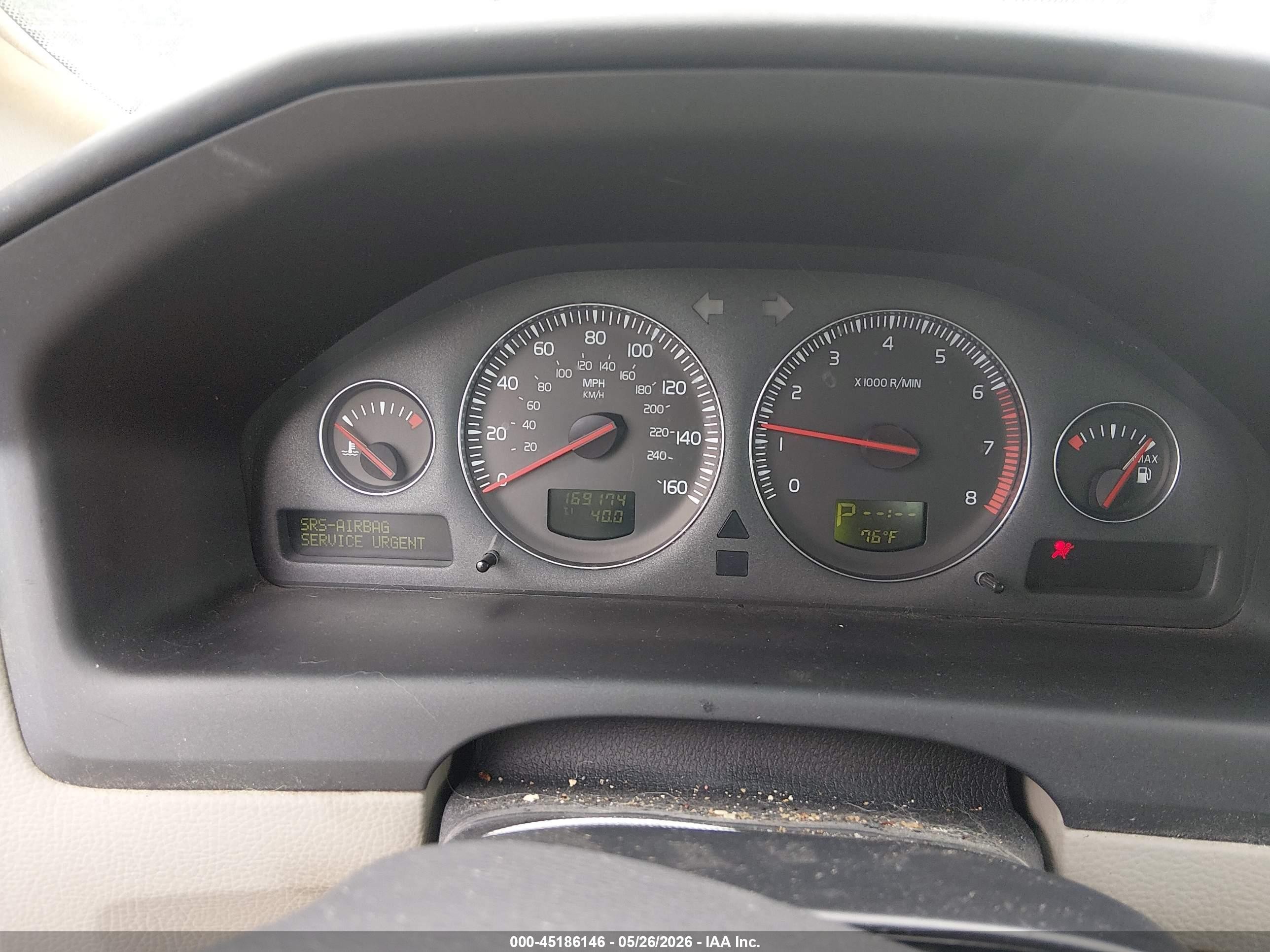 2006 Volvo S60 2.5t Blue vin: YV1RS592X62545780