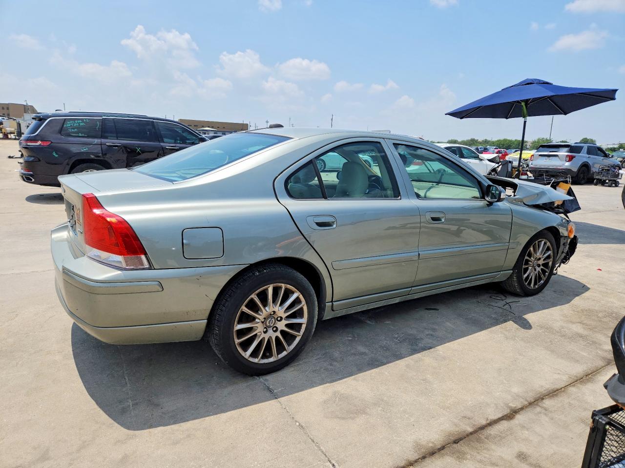2007 Volvo S60 2.5t Green vin: YV1RS592X72634363
