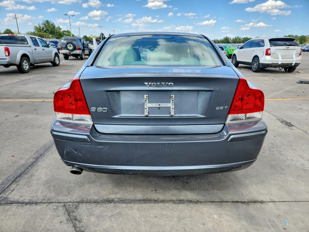 2008 Volvo S60 2.5t Gray vin: YV1RS592X82693334