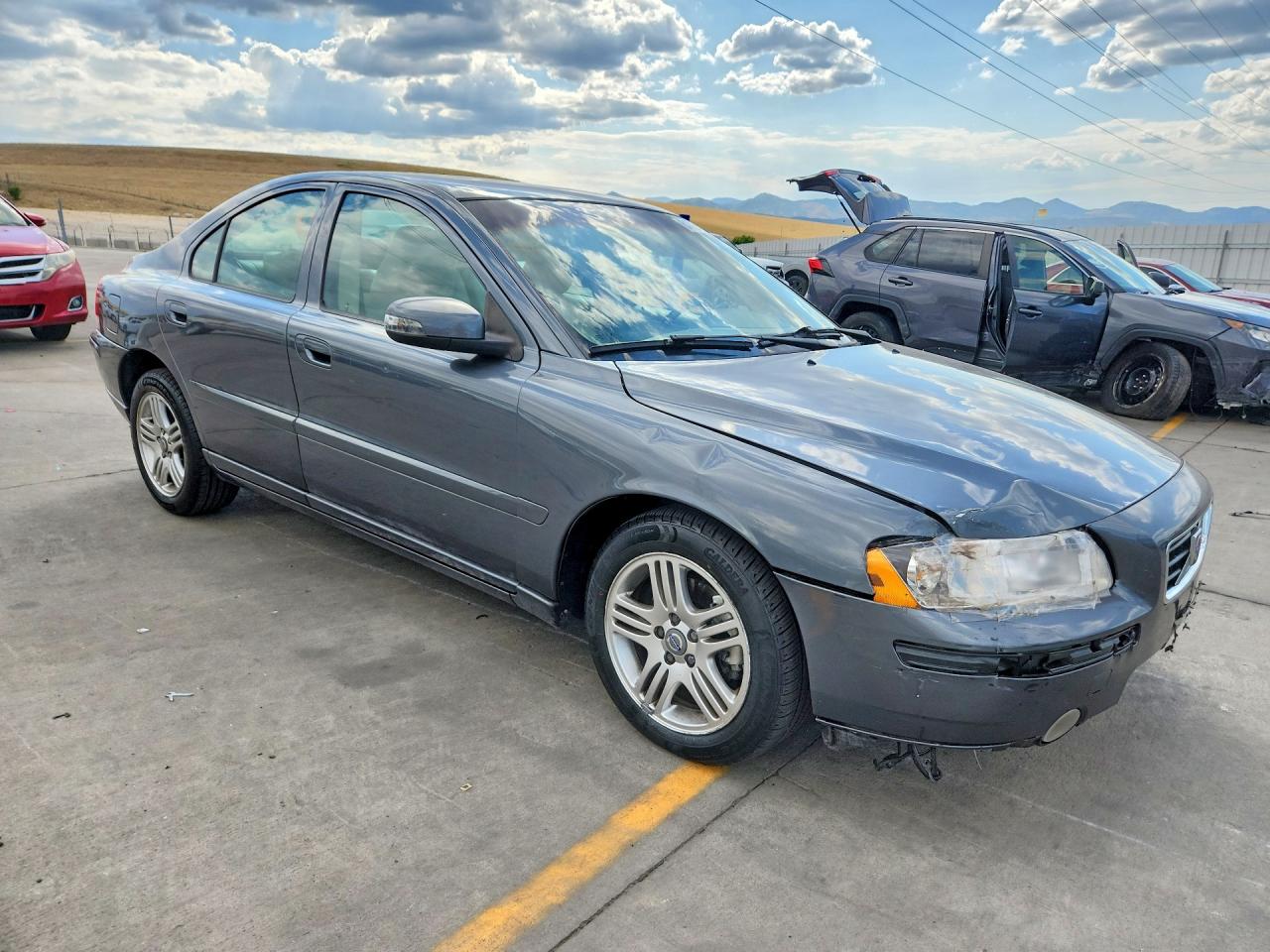 2008 Volvo S60 2.5t Gray vin: YV1RS592X82693334