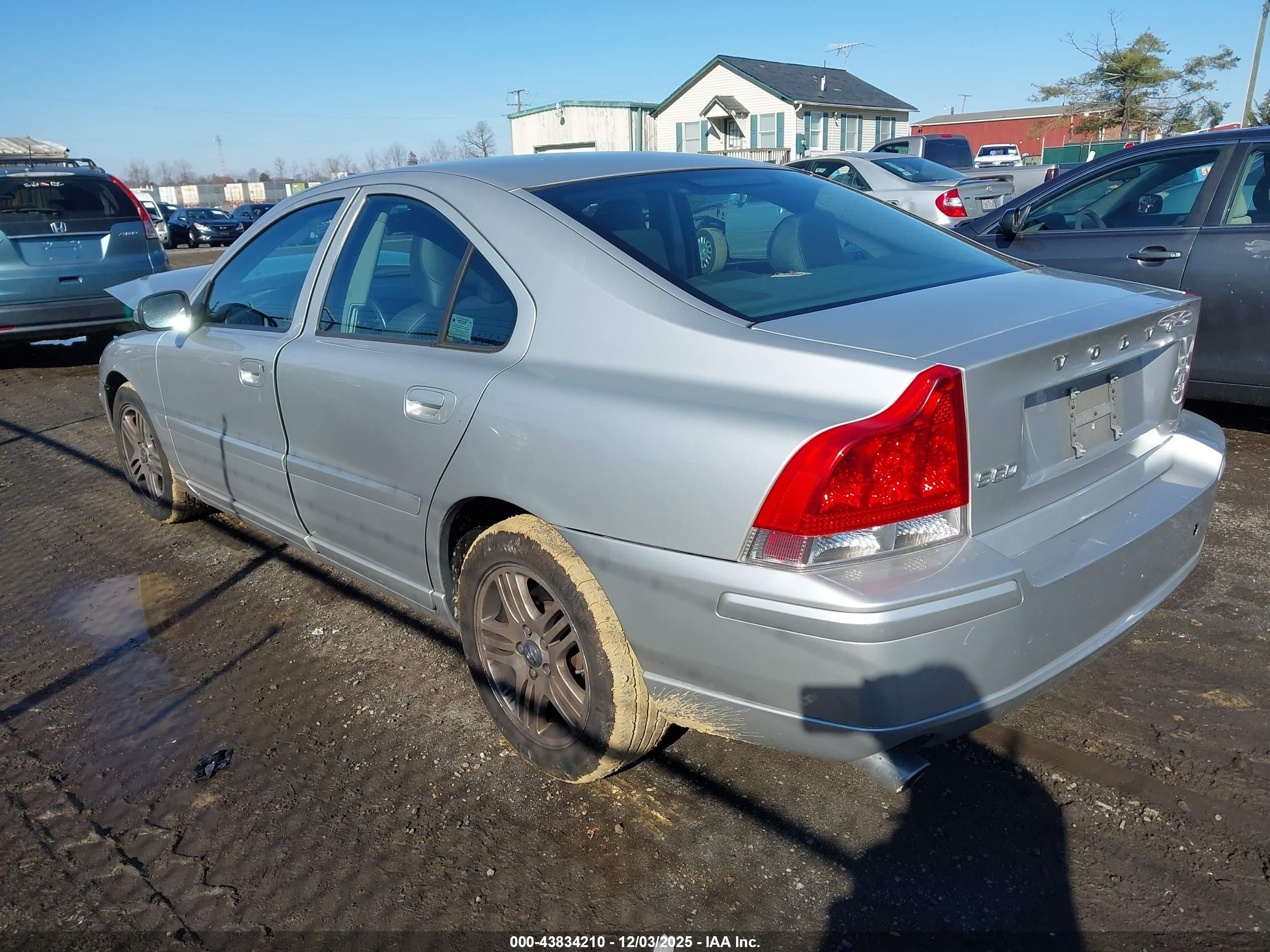 2009 Volvo S60 2.5t/2.5t Special Edition Silver vin: YV1RS592X92724678