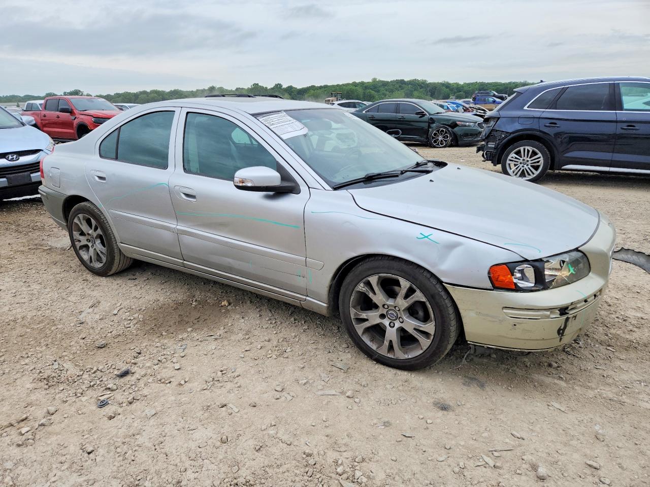 2009 Volvo S60 2.5t Silver vin: YV1RS592X92728066