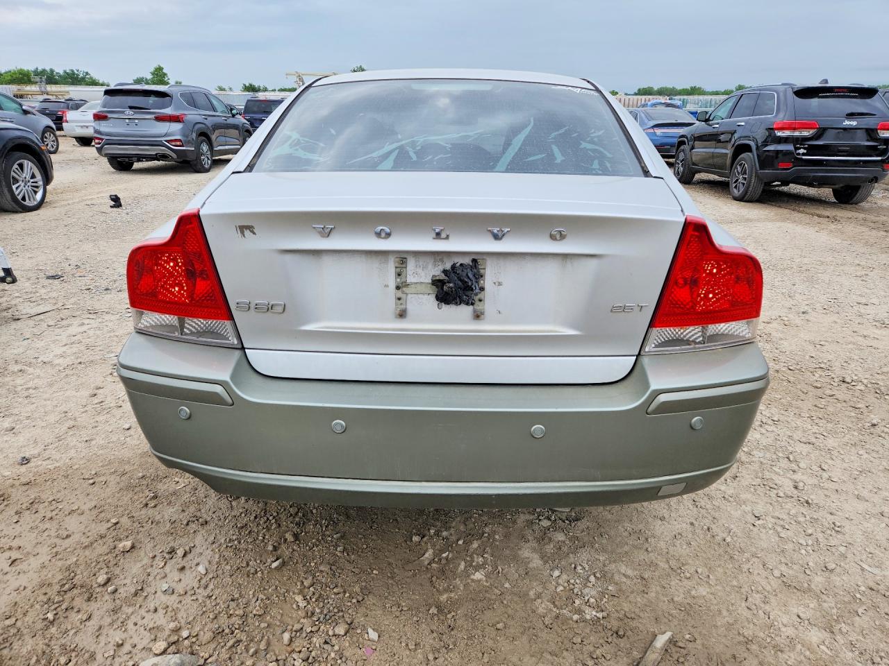2009 Volvo S60 2.5t Silver vin: YV1RS592X92728066