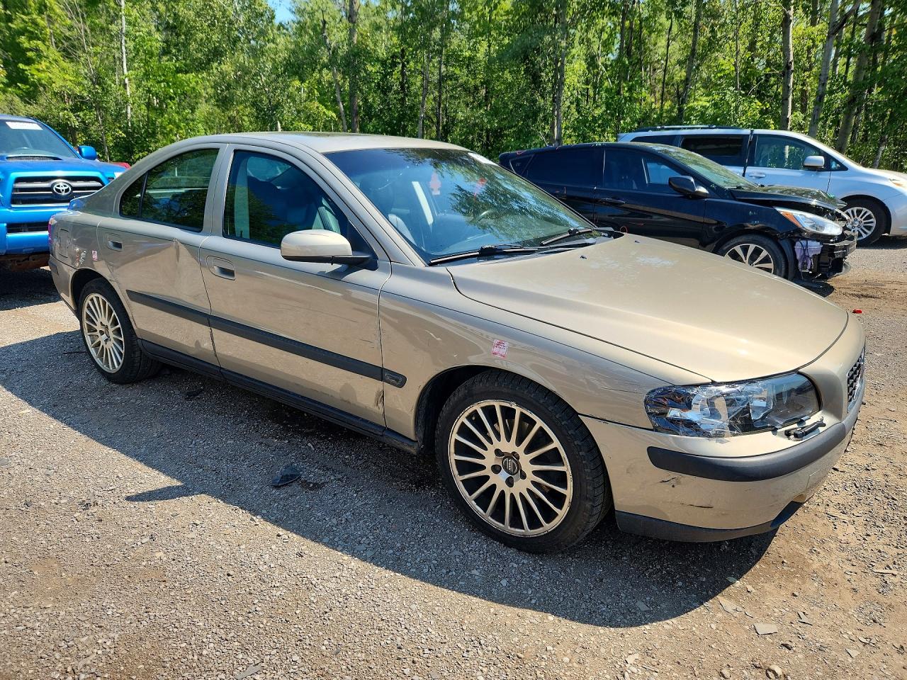 2004 Volvo S60 2.5t Silver vin: YV1RS59V042337804
