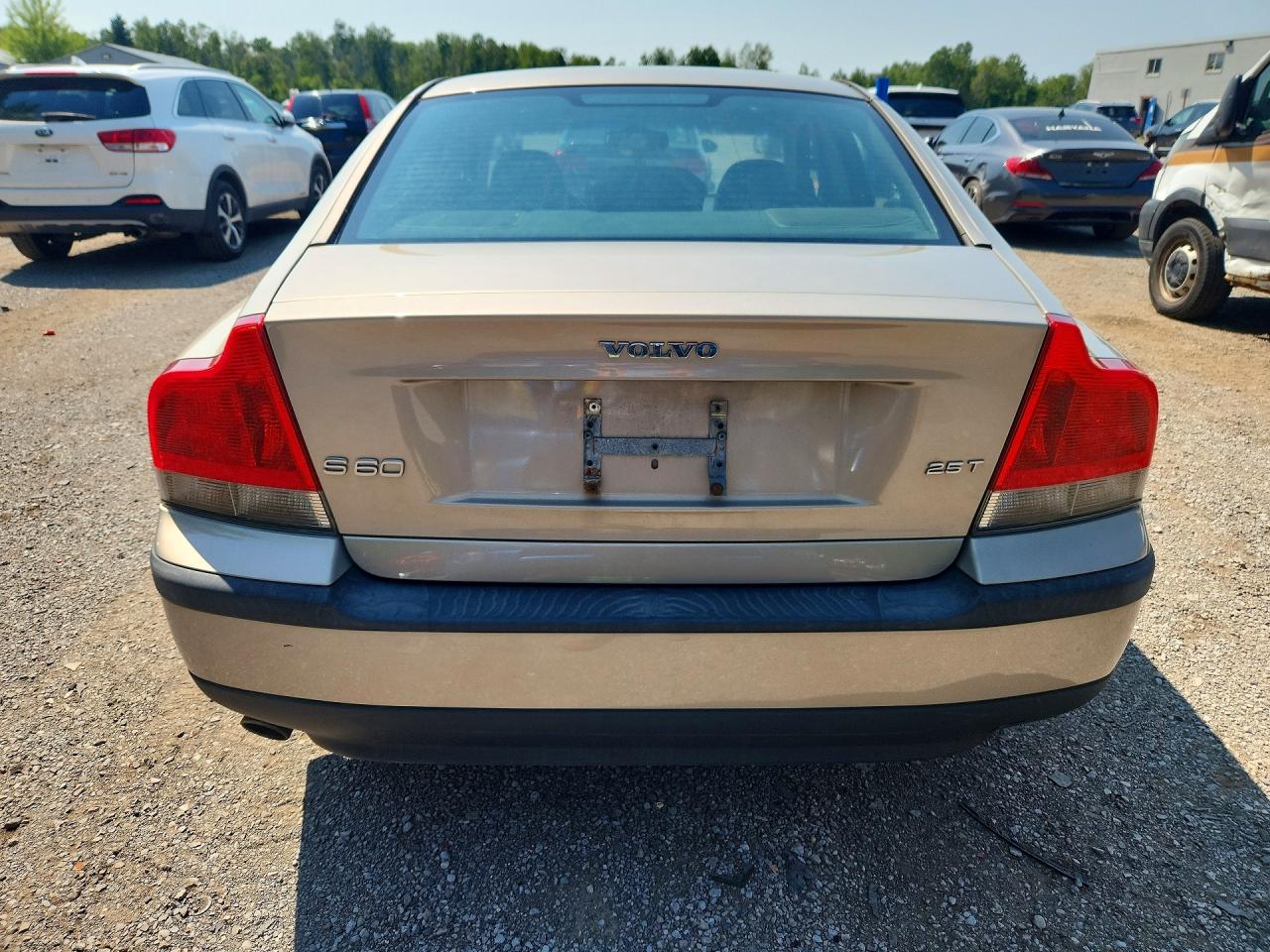 2004 Volvo S60 2.5t Silver vin: YV1RS59V042337804