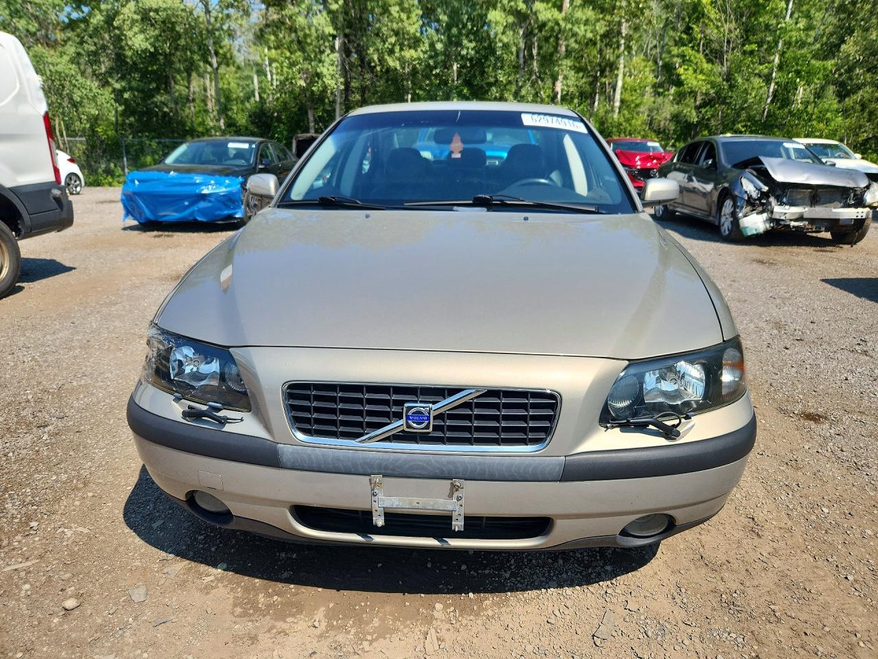 2004 Volvo S60 2.5t Silver vin: YV1RS59V042337804