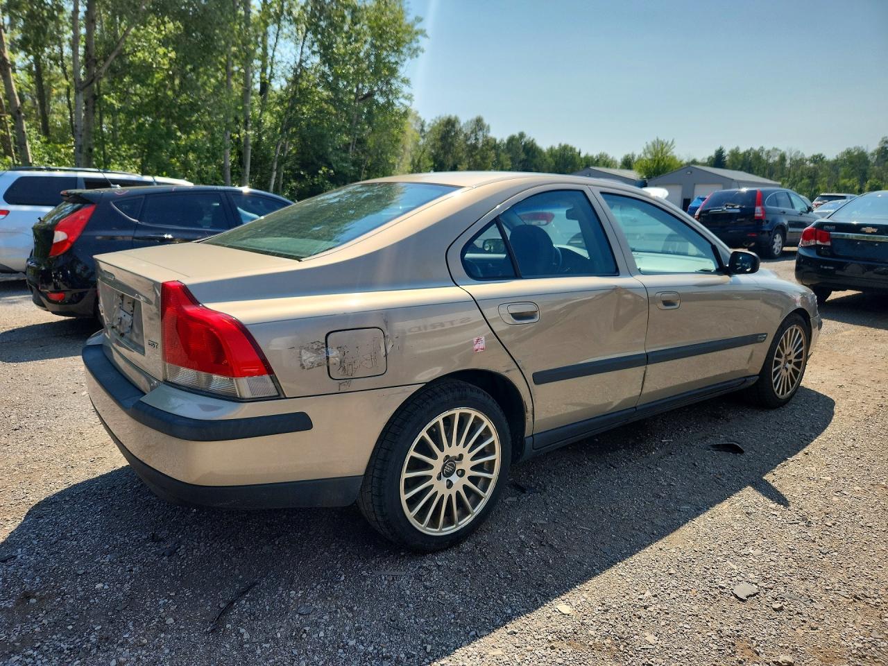 2004 Volvo S60 2.5t Silver vin: YV1RS59V042337804