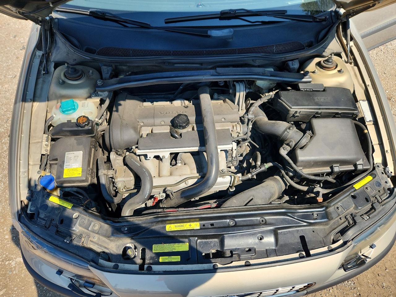 2004 Volvo S60 2.5t Silver vin: YV1RS59V042337804