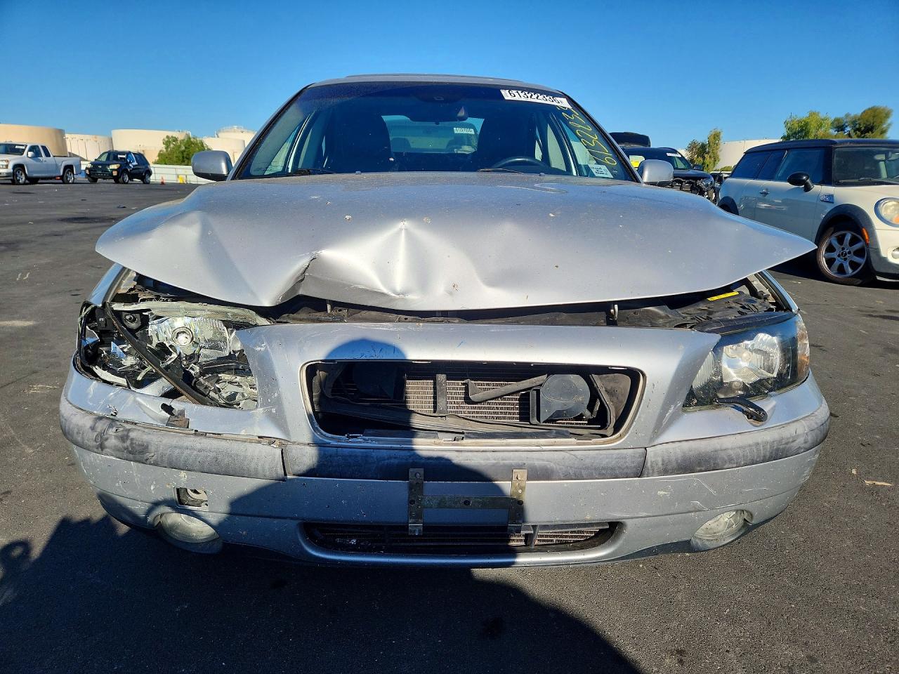 2004 Volvo S60 2.5t Silver vin: YV1RS59V342388195