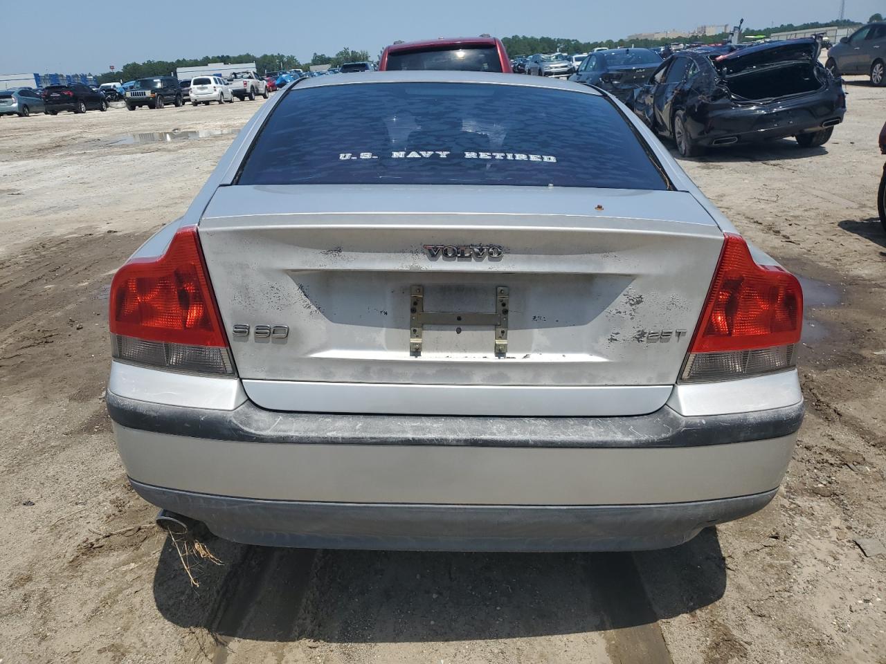 2004 Volvo S60 2.5t Silver vin: YV1RS59V342411183