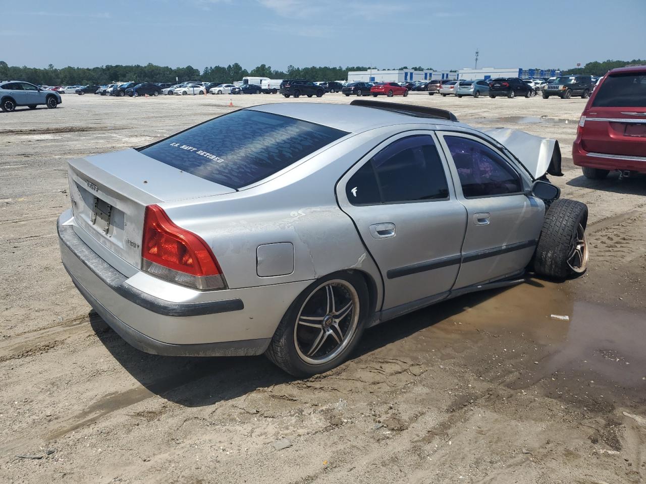 2004 Volvo S60 2.5t Silver vin: YV1RS59V342411183