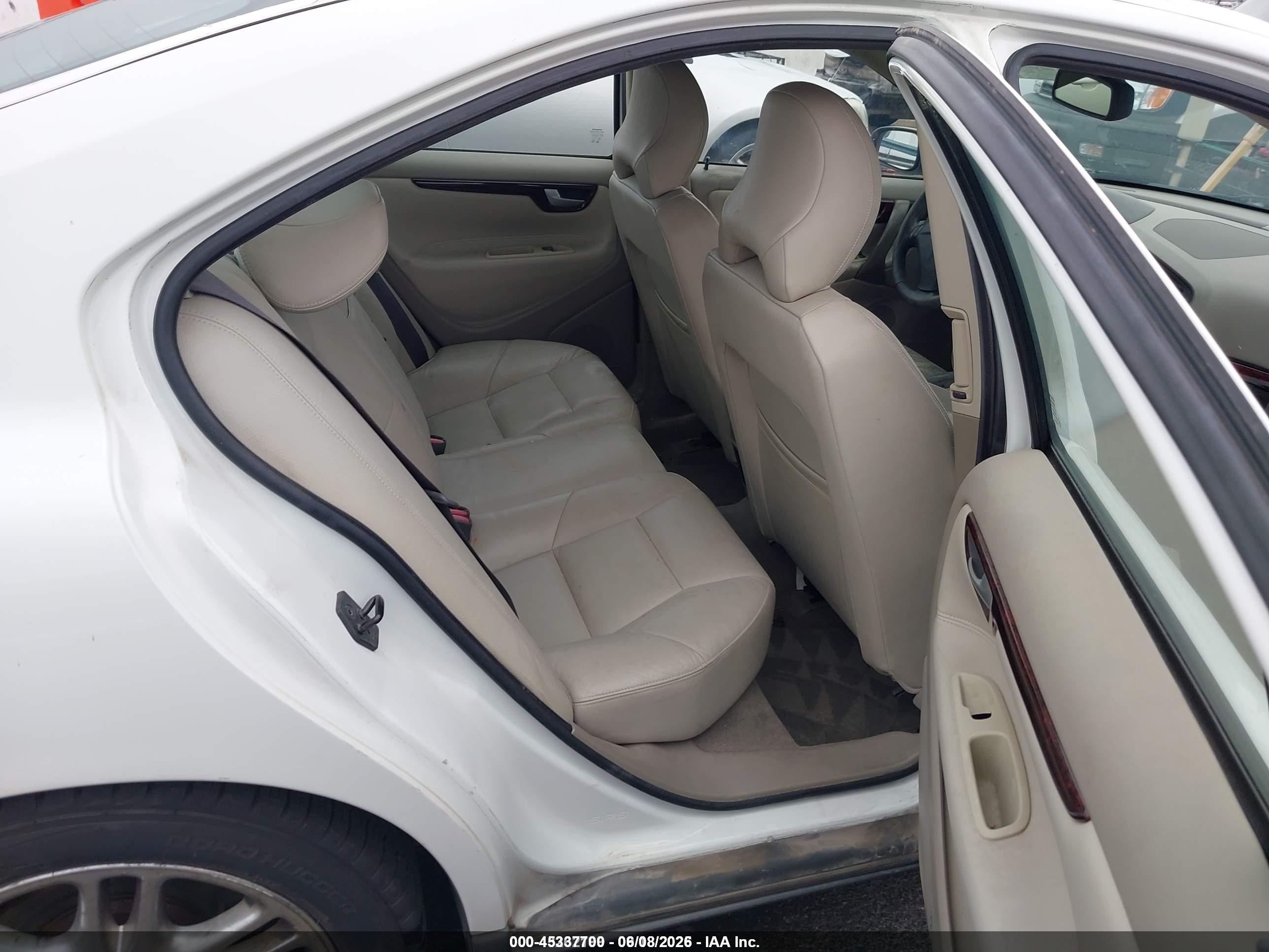 2004 Volvo S60 2.5t White vin: YV1RS59V542351665