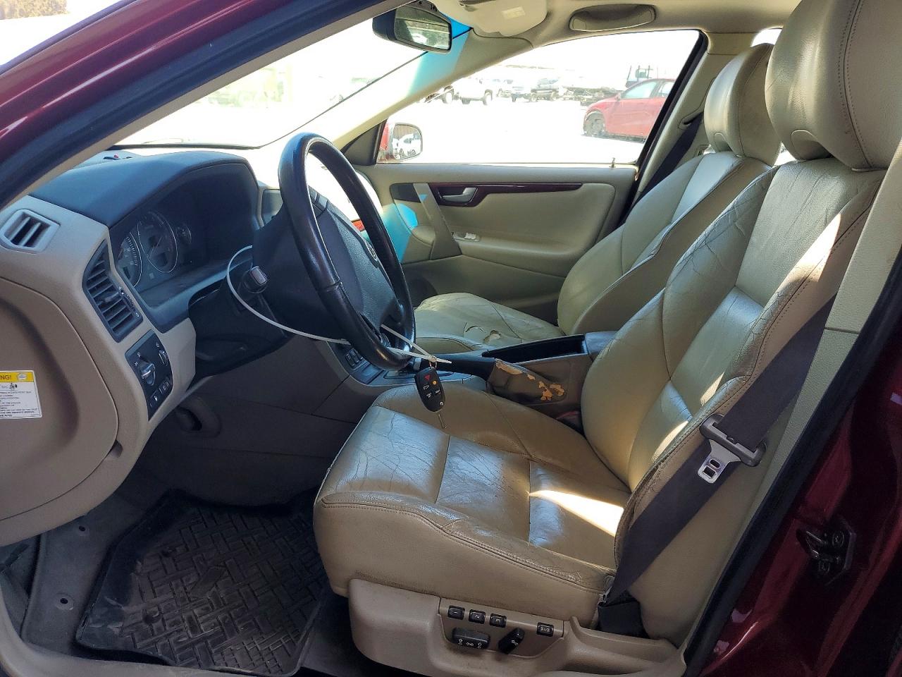 2004 Volvo S60 2.5t Red vin: YV1RS59V642402655