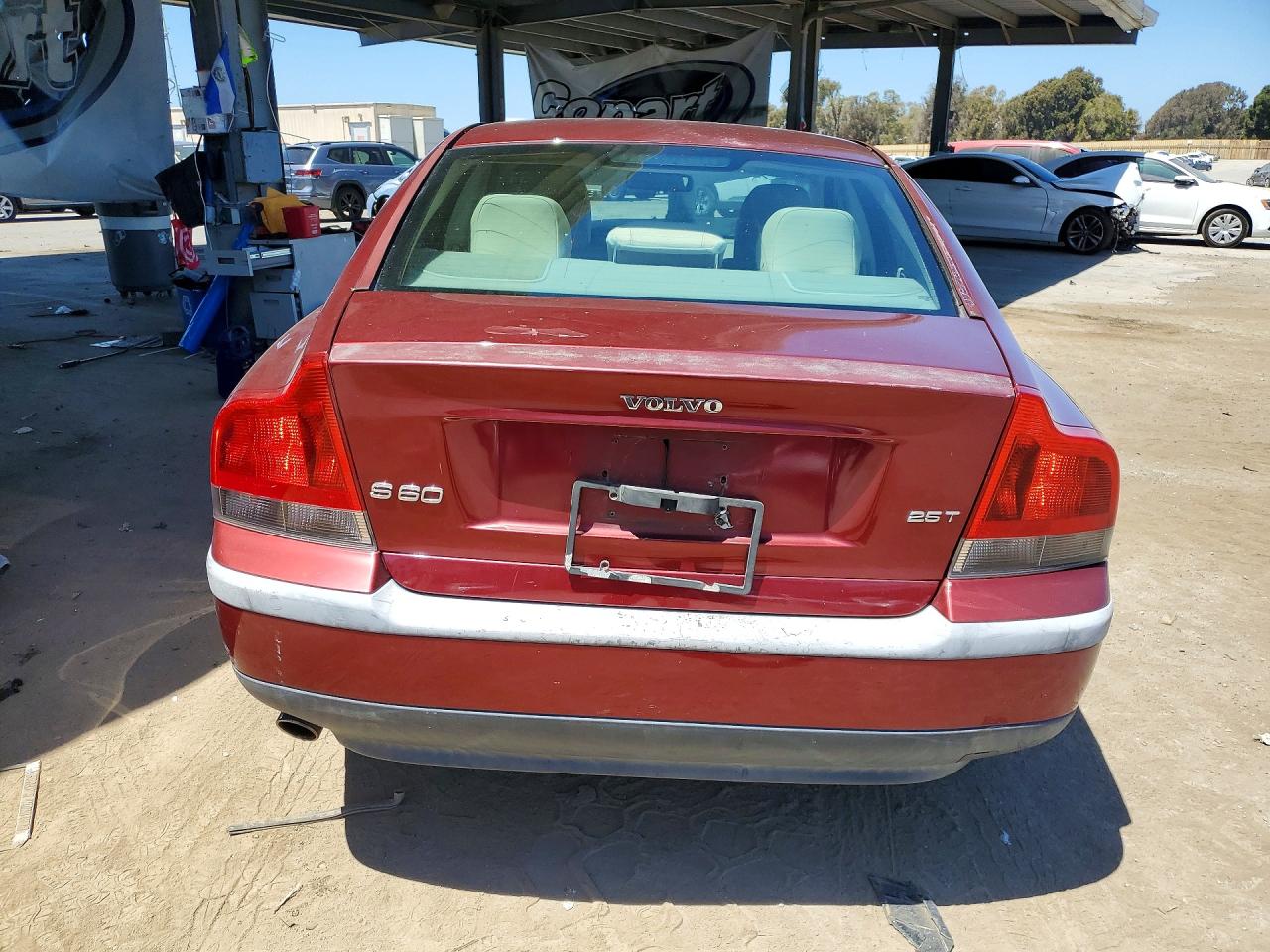 2004 Volvo S60 2.5t Red vin: YV1RS59V642402655