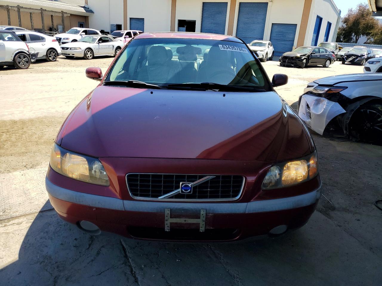 2004 Volvo S60 2.5t Red vin: YV1RS59V642402655