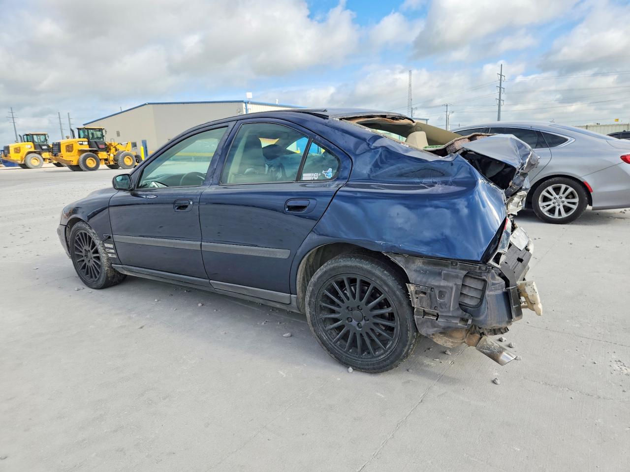 2004 Volvo S60 2.5t Blue vin: YV1RS59V942406053