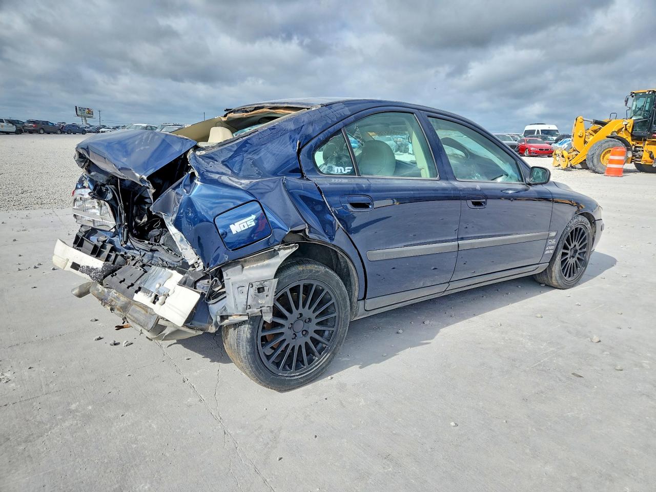 2004 Volvo S60 2.5t Blue vin: YV1RS59V942406053