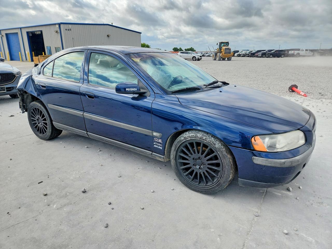 2004 Volvo S60 2.5t Blue vin: YV1RS59V942406053