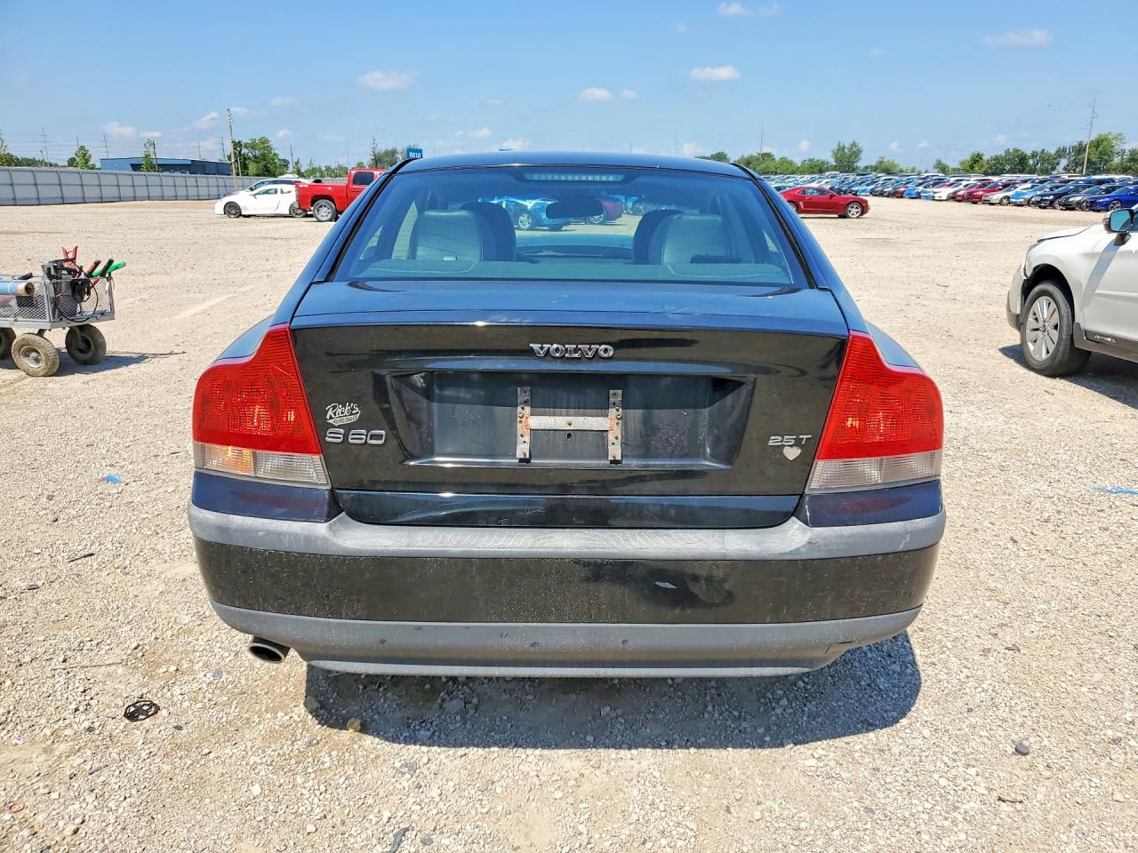 2004 Volvo S60 2.5t Black vin: YV1RS59VX42357204