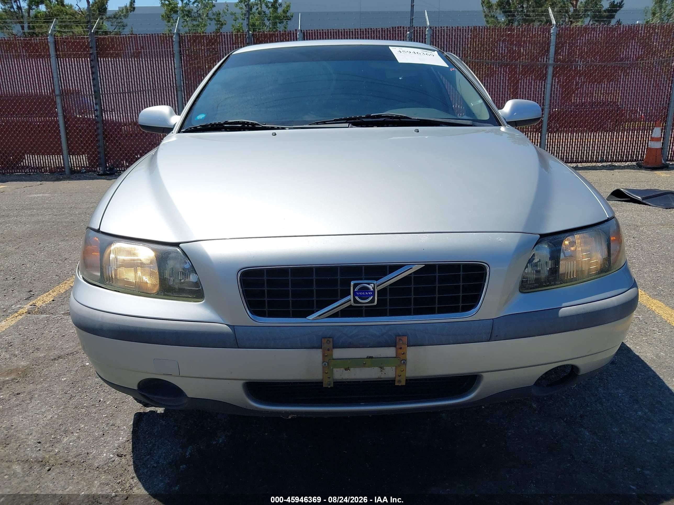 2001 Volvo S60 2.4 Серый vin: YV1RS61N212010964