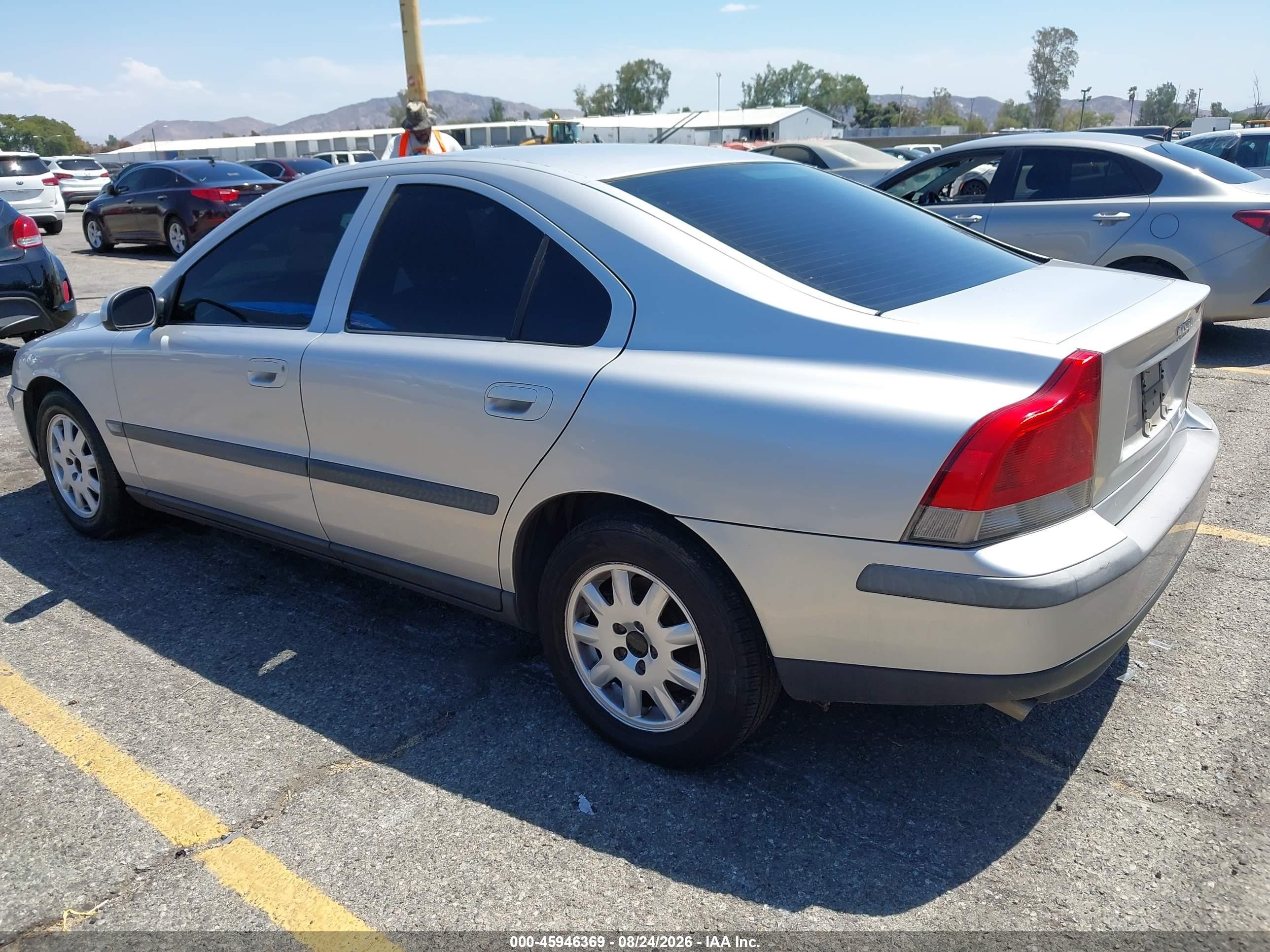 2001 Volvo S60 2.4 Серый vin: YV1RS61N212010964