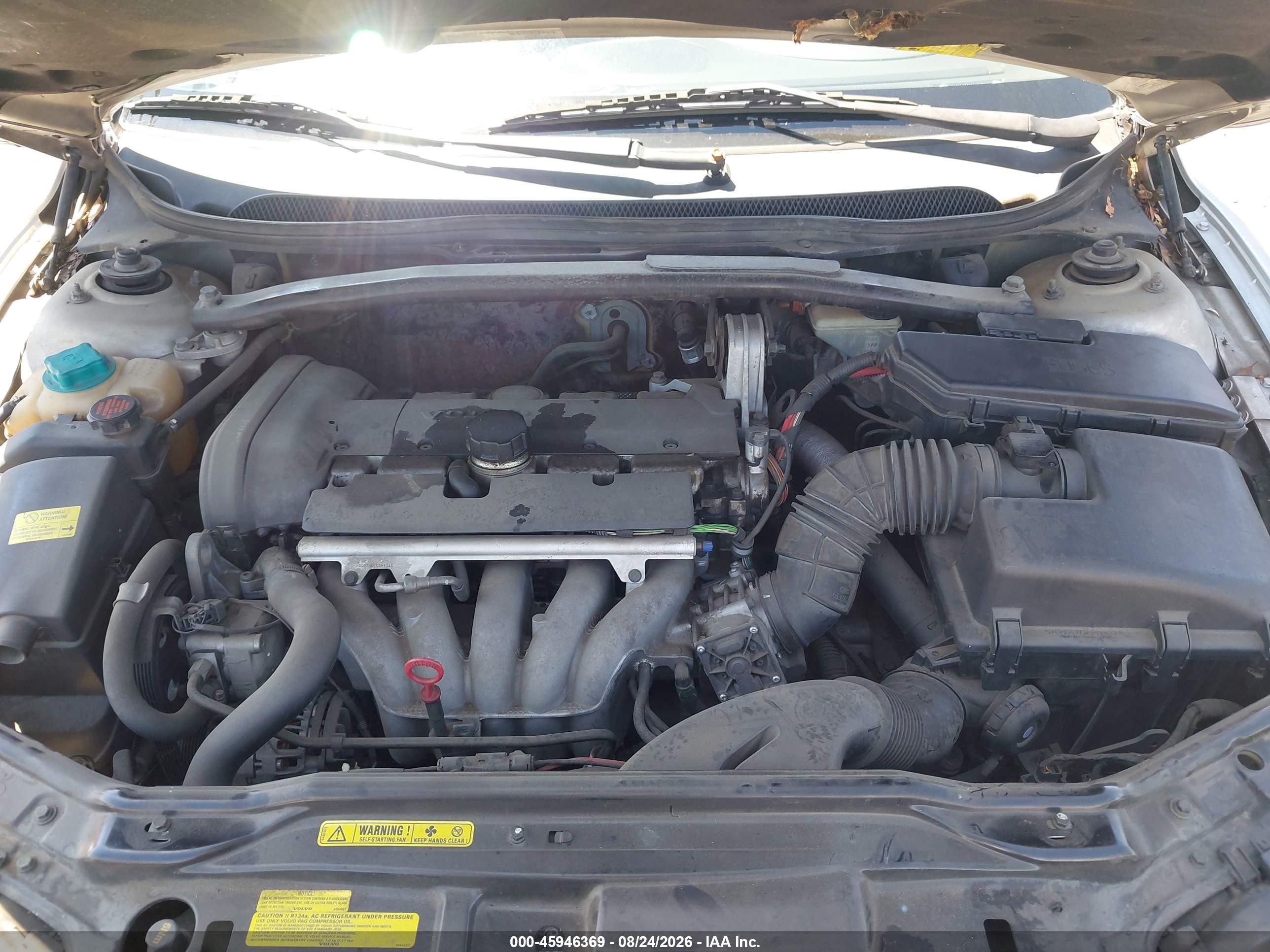 2001 Volvo S60 2.4 Серый vin: YV1RS61N212010964