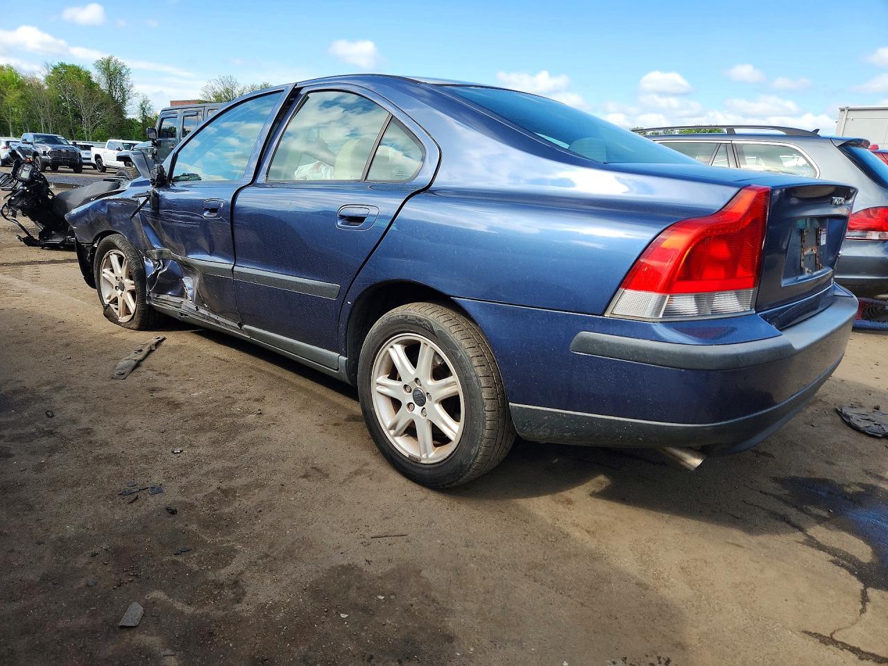 2001 Volvo S60 Blue vin: YV1RS61N412010805